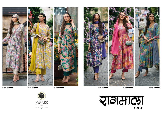 Ragmala Vol 2 By Kailee Readymade Suits Catalog